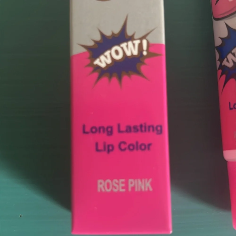 New in Box 4 Piece Assorted Multi-Color Long Lasting Peel Off Lip Stain Set